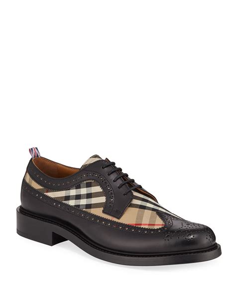 burberry mens formal shoes|burberry men's wingtip shoes.